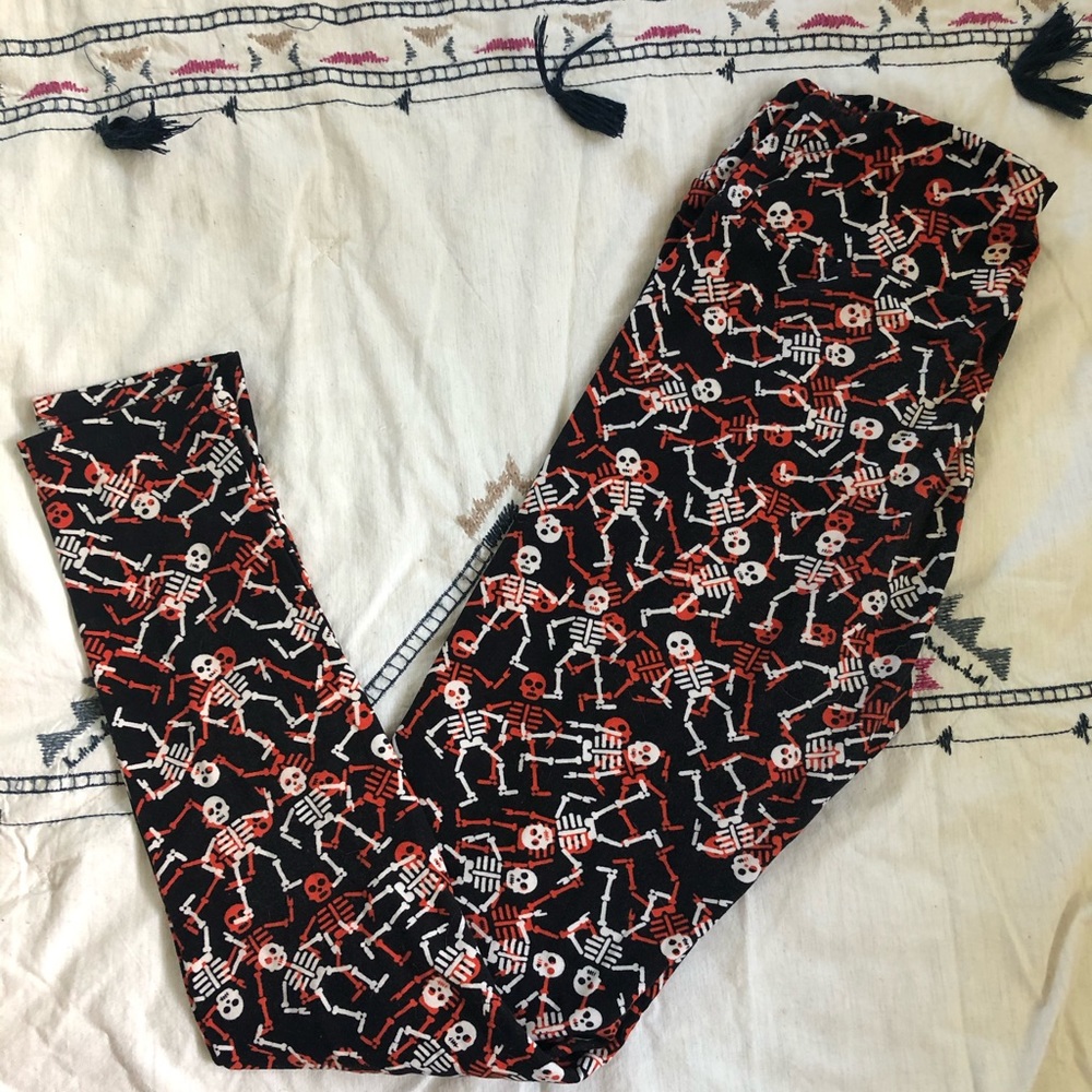 Skeleton leggings